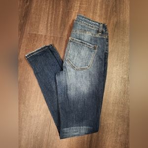 Kancan womens skinny jeans size 26 button fly